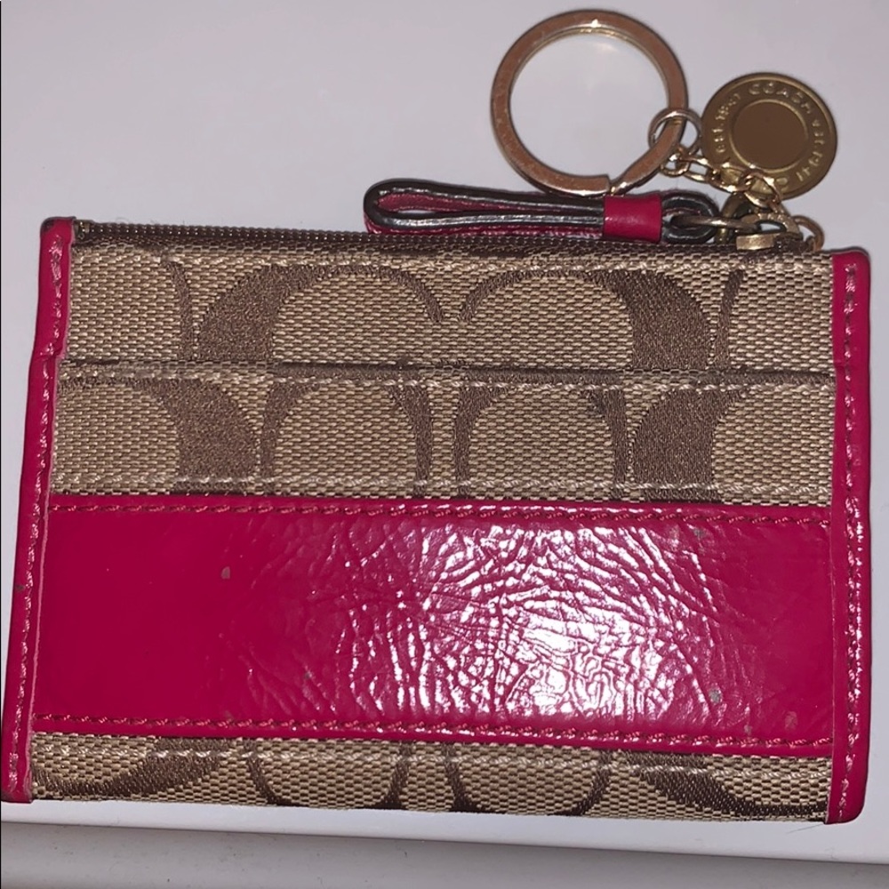 Authentic Coach card holder